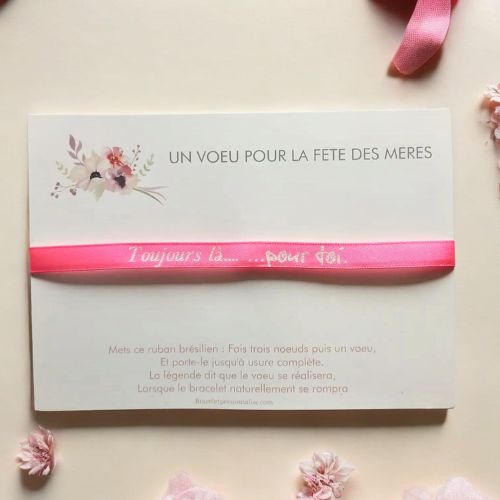 cadeau-fete-des-meres-pas-cher-bracelet-personnalise-rose
