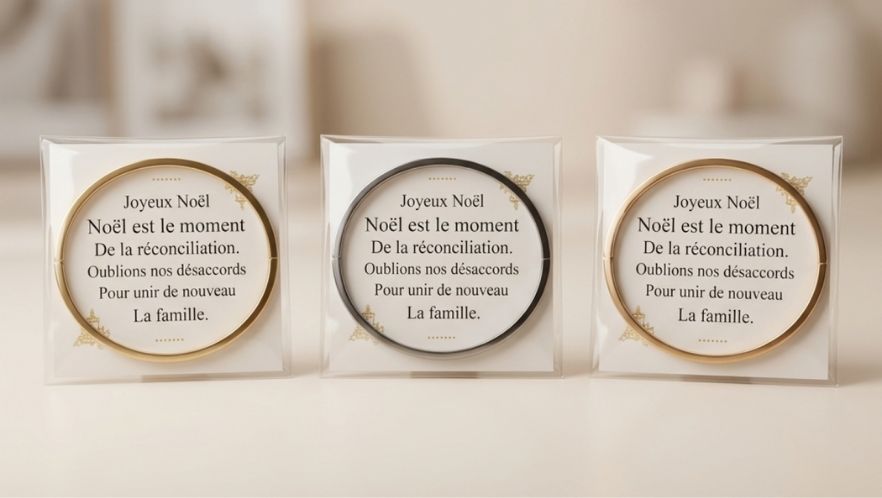 bracelet personnalise noel reconciliation