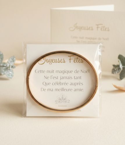bracelet-personnalise-noel-amie