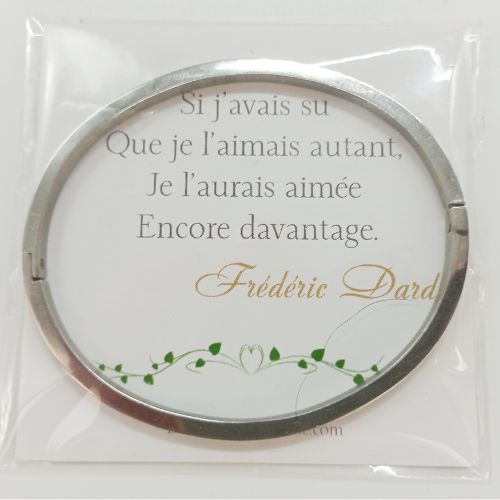 bracelet personnalise avec une declaration d amour
