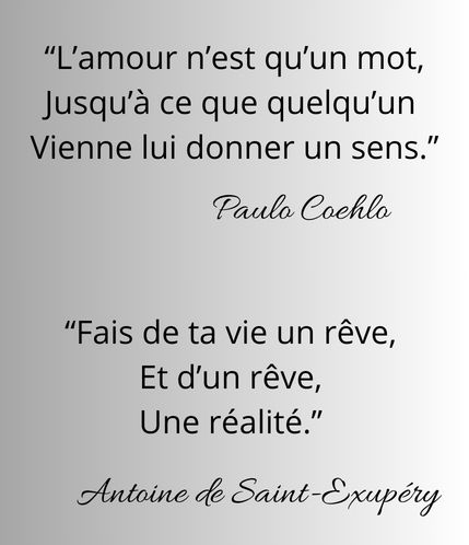 citation de paulo coehlho et de antoine de saint exupery