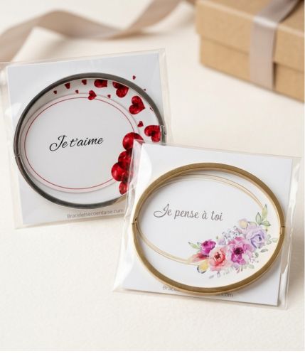 bracelets personnalises romantiques