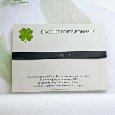 bracelet-ruban-tissu-noir
