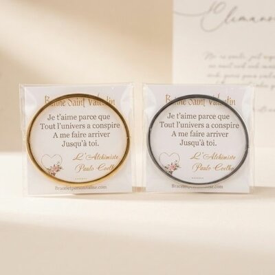 bracelet-acier-femme-message