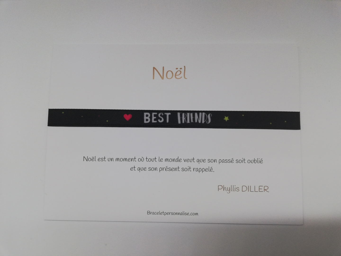 Cadeau De Noël Pour Sa Meilleure Amie Bracelet Personnalisé Best Friends