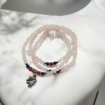 bracelet-plusieurs-rangs-quartz-rose-et-trefle-a-quatre-feuilles