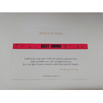cadeau noel pour amie Bracelet Best friends avec carte de voeux imprimée avec une citation pour les fêtes