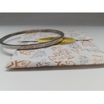 bracelet cadeau de noel avec carte de voeux pour les fetes