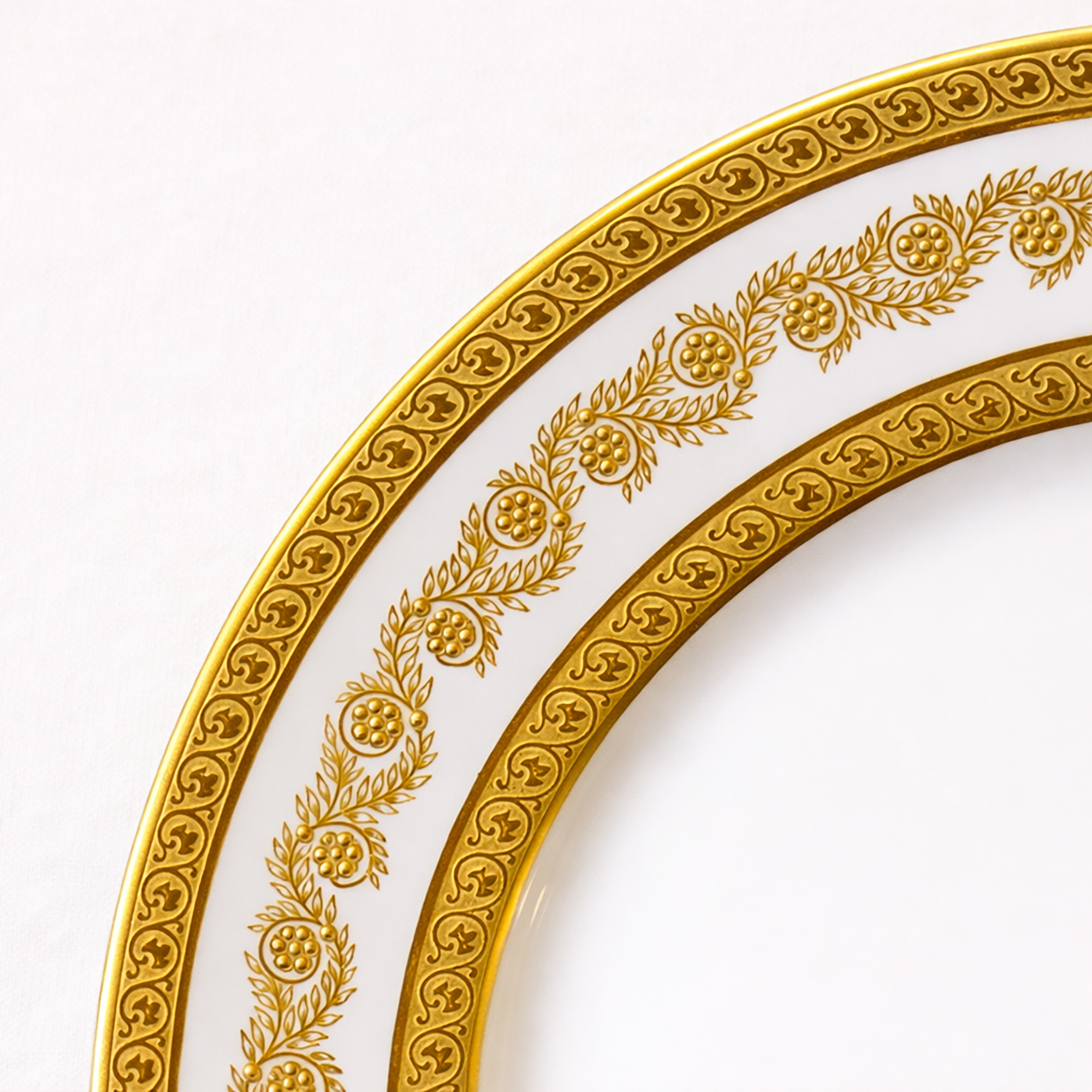 assiettes-anciennes-limoges-wm-guerin-porcelaine-doree-belle-epoque