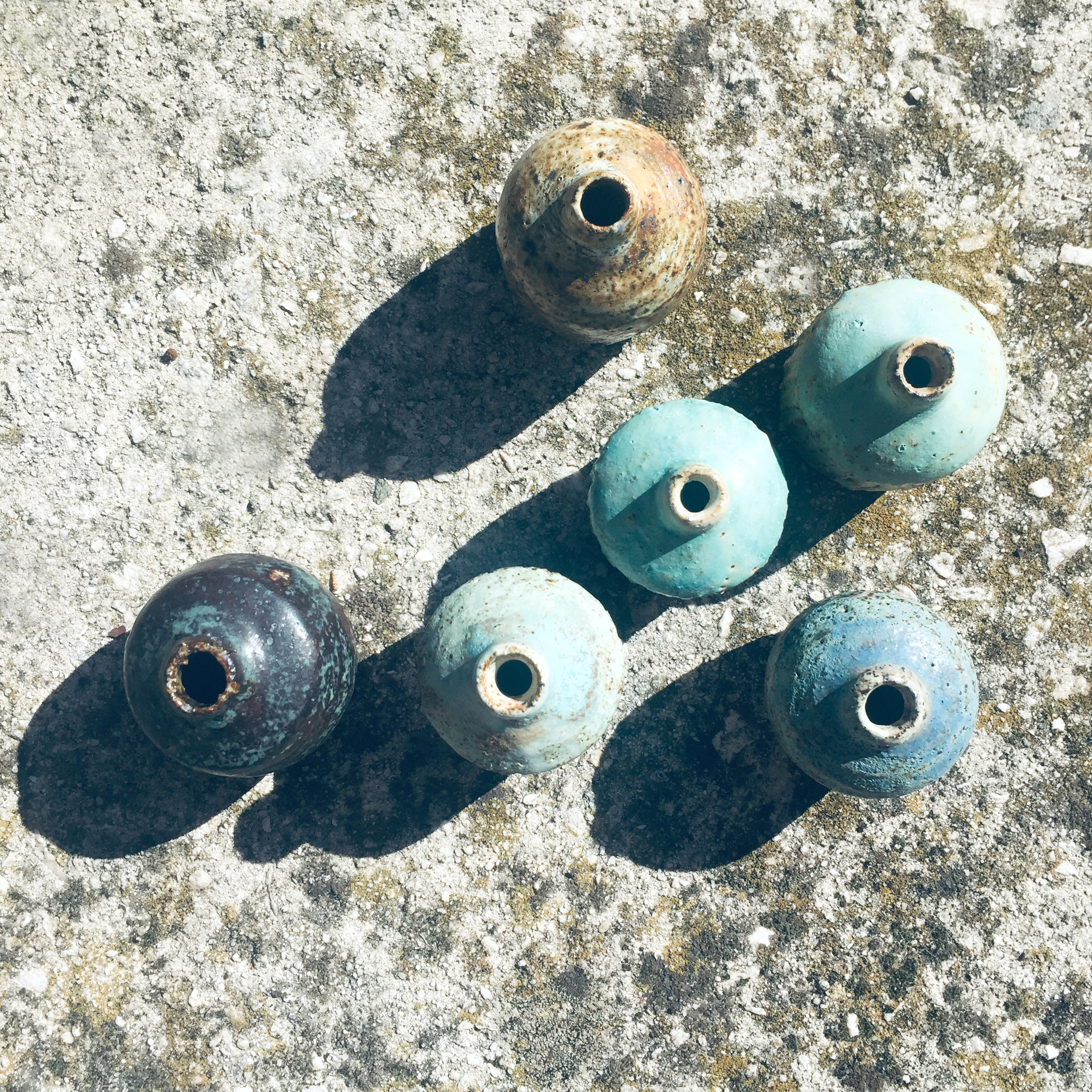mini vases soliflores Julia Gilles