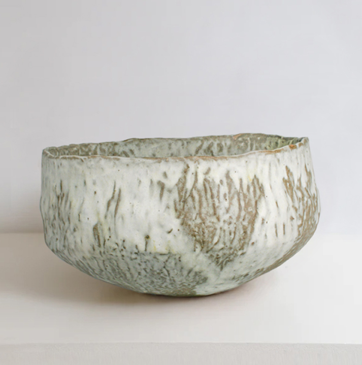 Vasque en terre de récolte D30cm