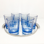 manamu_vintage_verres facettes_bleu