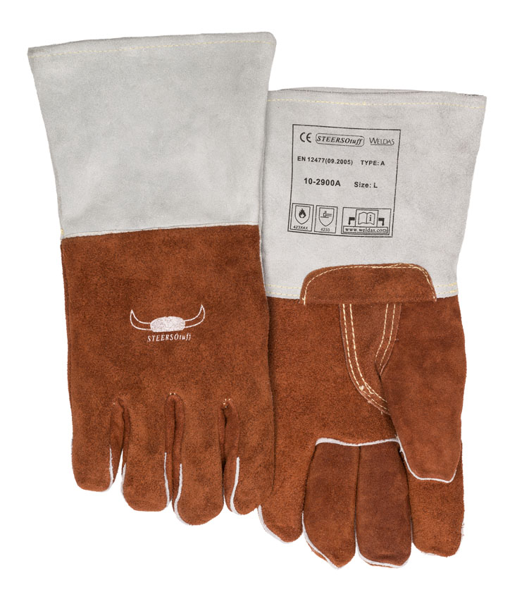 Gants de soudeur thermiques en cuir - A906 - A907 - A909 - 12