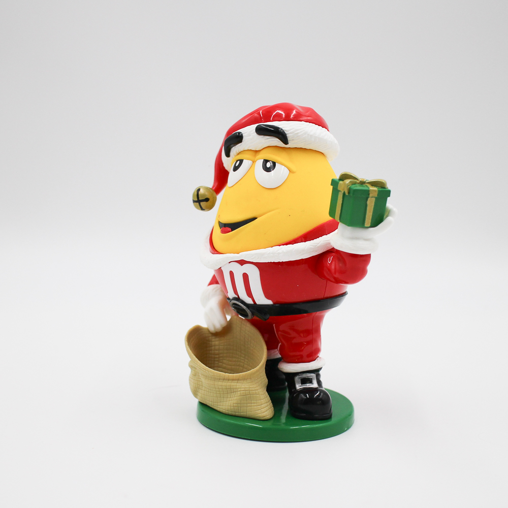 Distributeur M&M'S lutins de Noël m&ms rouge et jaune cadeau noel 2