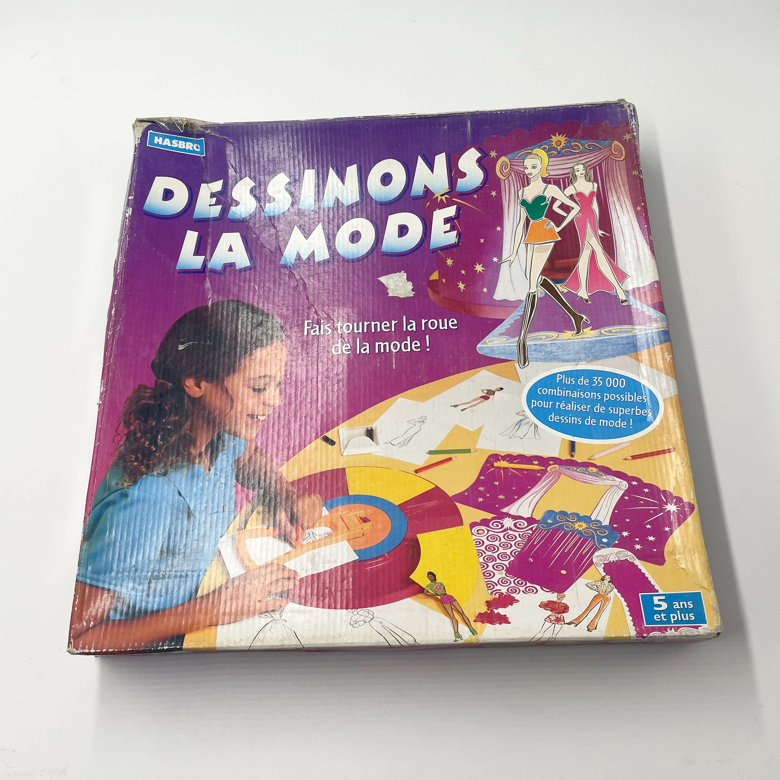 Dessinons la Mode - Jeu MB 2002 - jouets rétro jeux de société figurines et  objets vintage