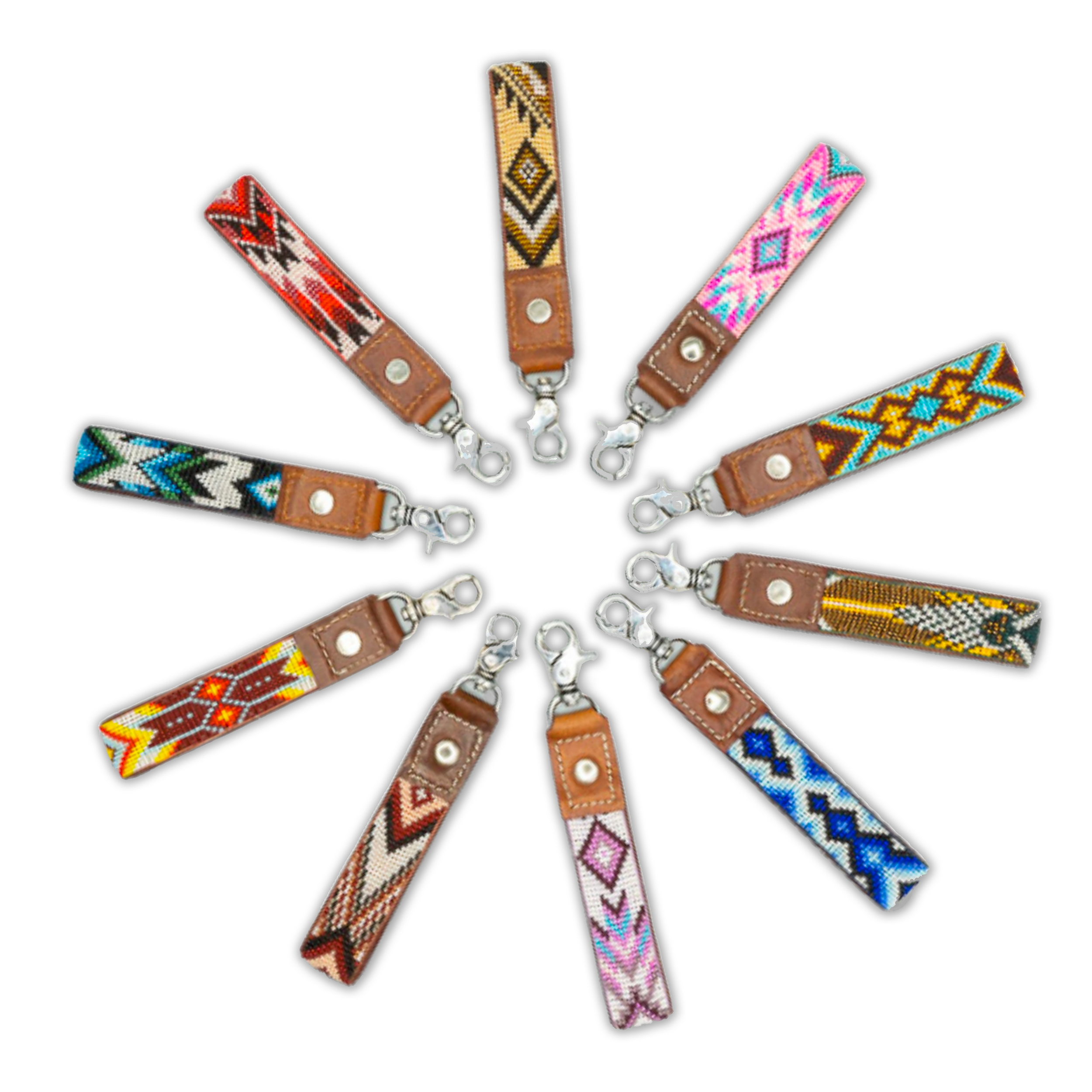 porte clee perles 2 fond blanc