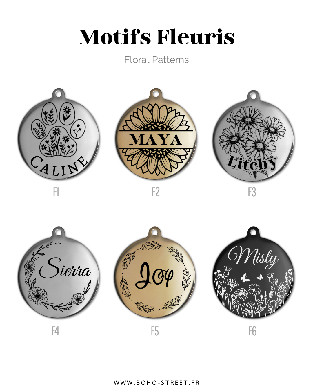 Motifs fleuris