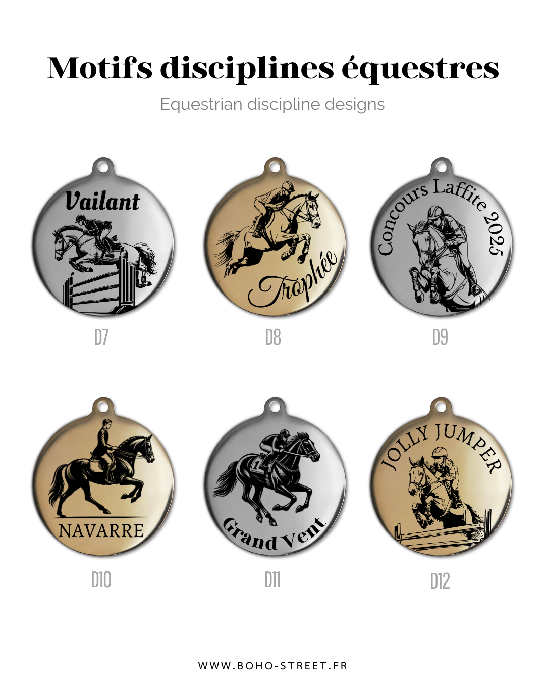 Motifs disciplines équestres (1)