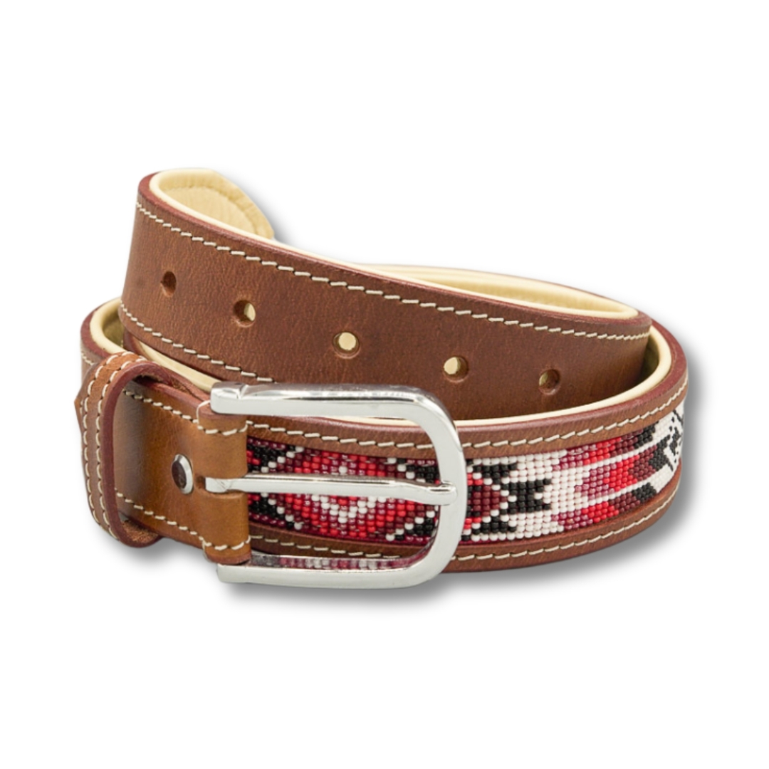 Ceinture cuir dégradé - Homme | MANGO France métropolitaine