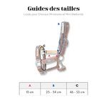 Guides des tailles licols chevaux mini