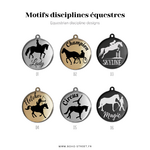 Motifs disciplines équestres