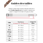 New guides des tailles colliers perlés