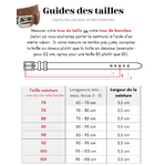 Guides des tailles ceintures