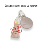 Portes clé pompons (2)