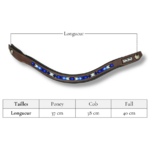 Guides des tailles frontaux courbés