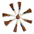 Pompons-cuir-marron-or