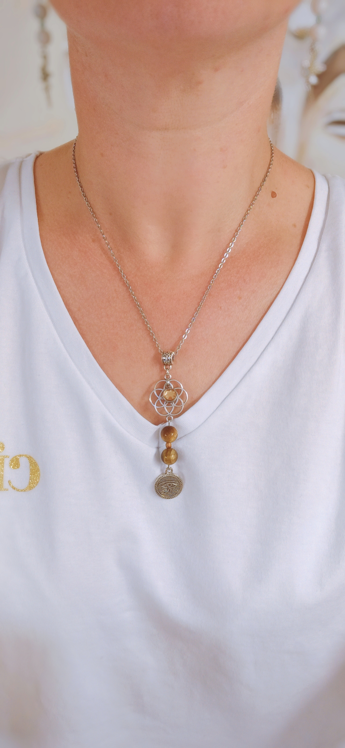 Collier Oeil de protection