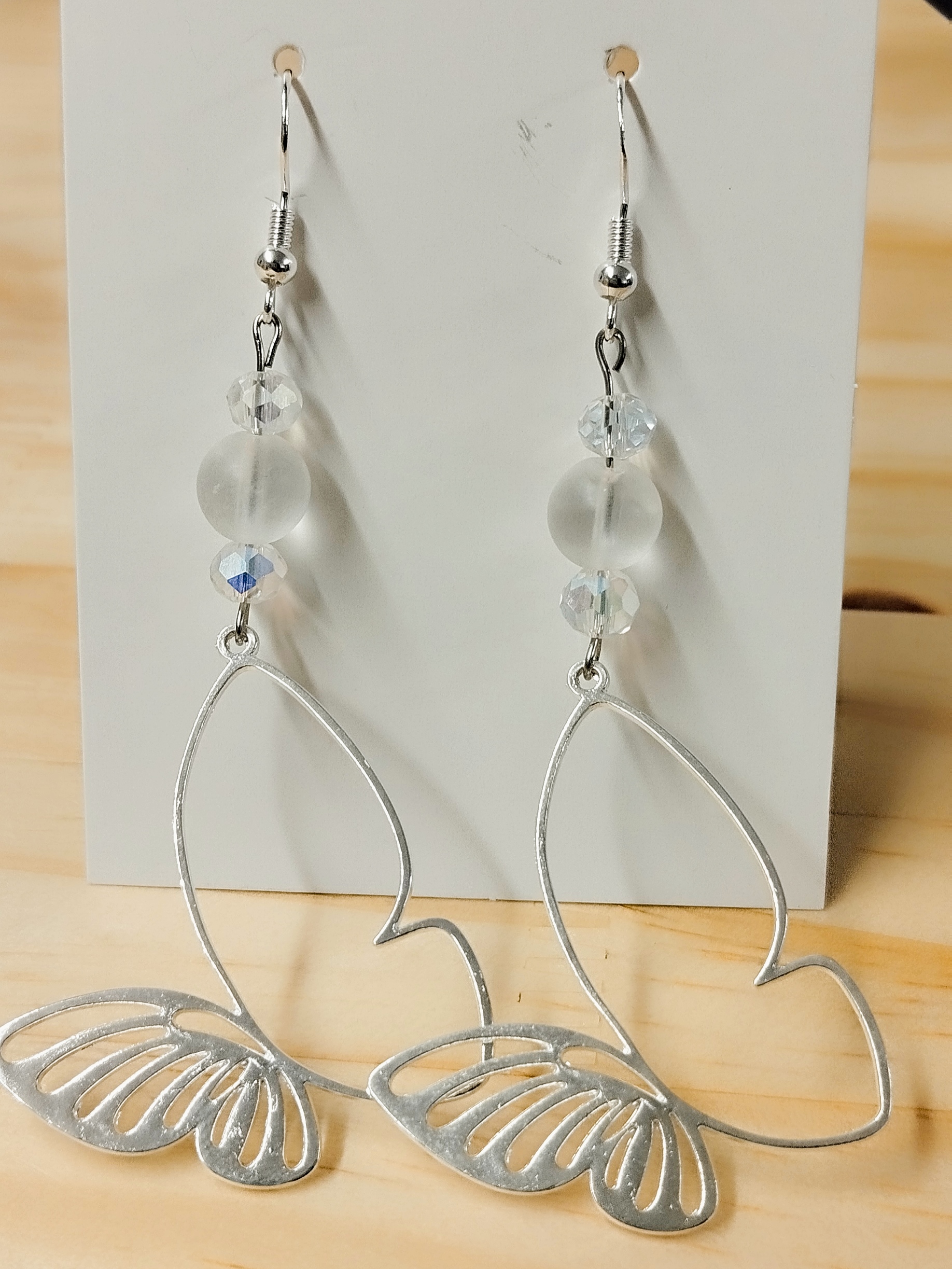 Boucles d\'oreilles papillon