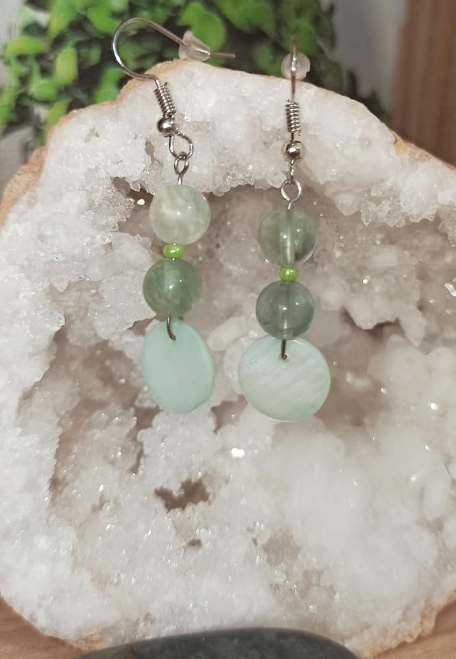 Boucles d\'oreilles Perle Nacre