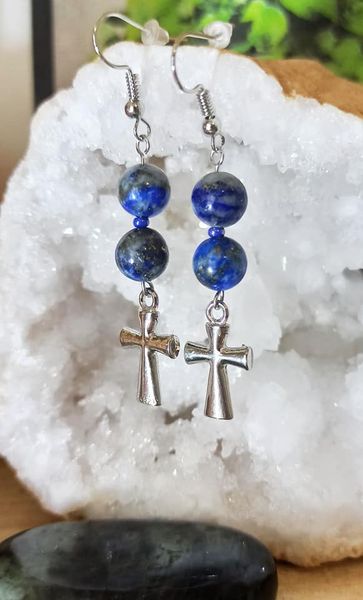 Boucles d\'oreilles Égyptienne Croix d\'Ankh