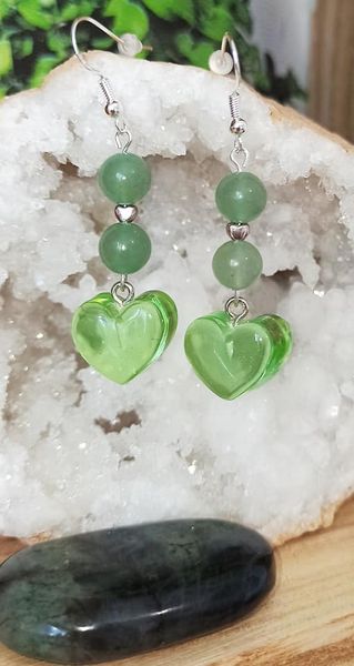 Boucles d\'oreilles Coeur bonbon