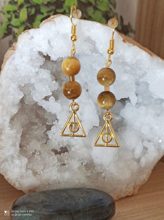 Boucles d\'oreilles Harry Potter, Les reliques de la mort