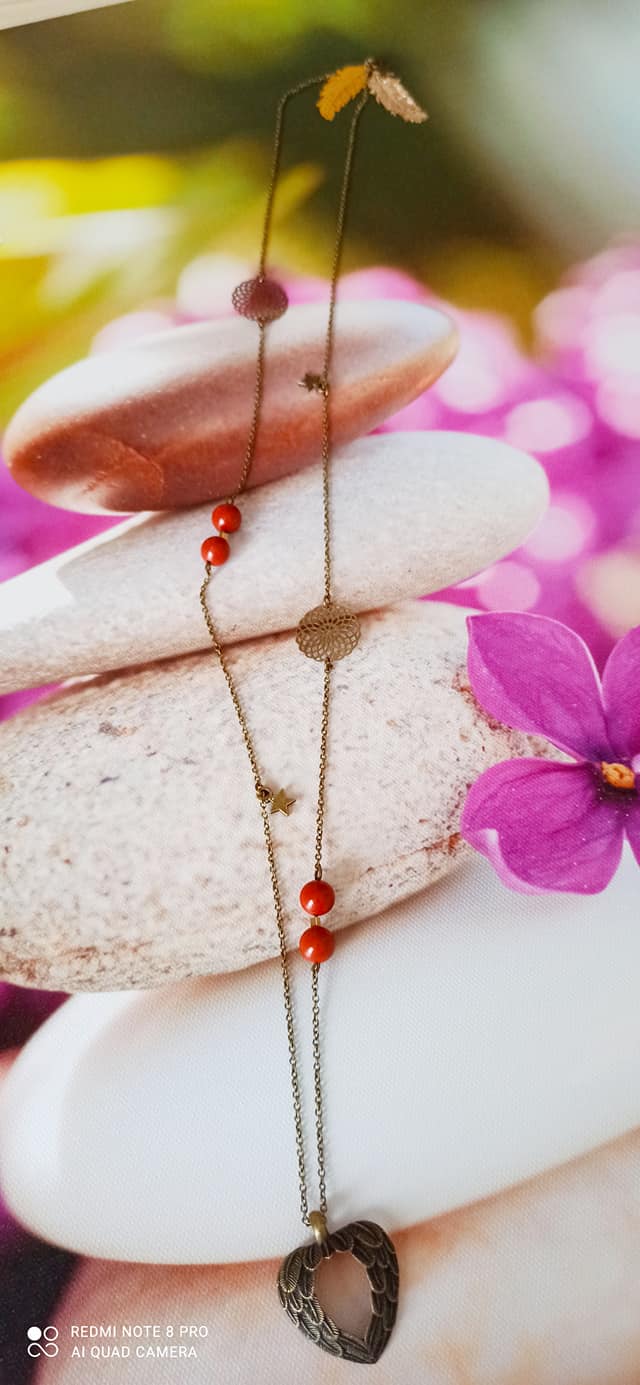 Collier Cœur Sérénité