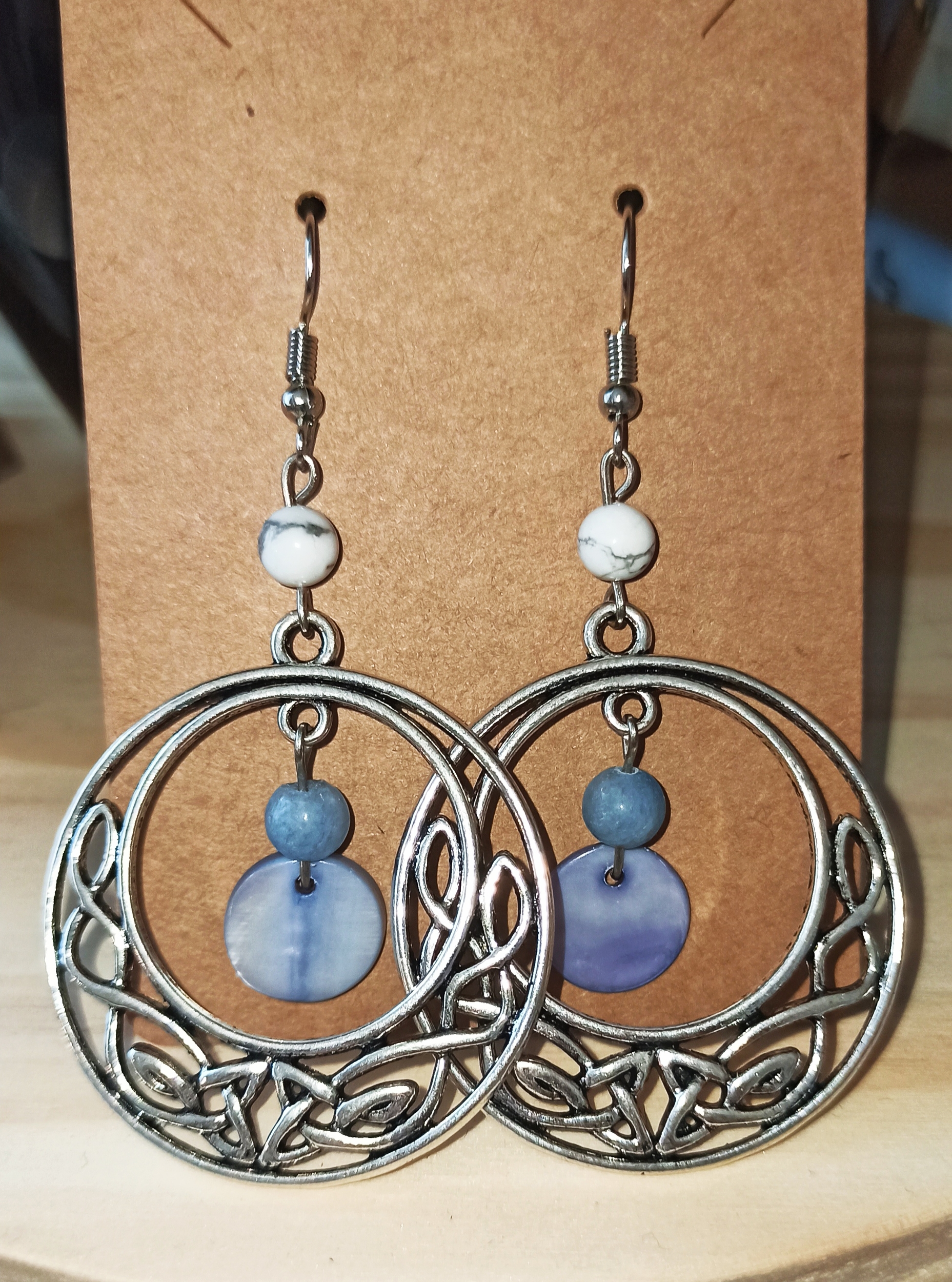 Boucles d\'oreilles Celtiques