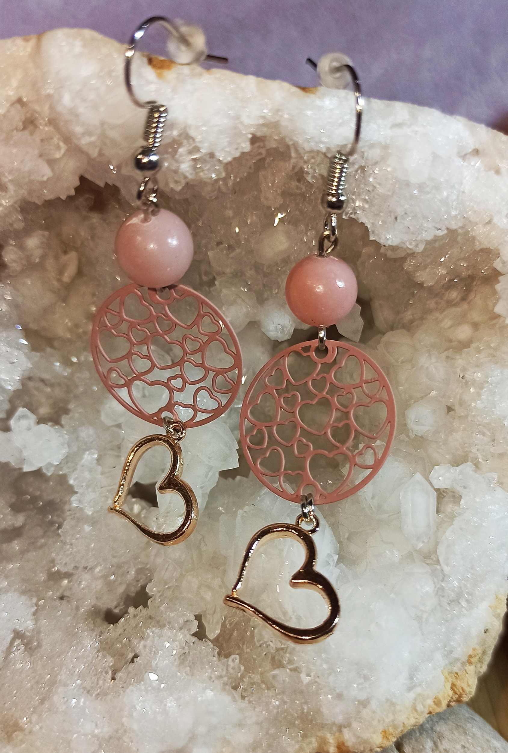 Boucles d\'oreilles Aux cœurs