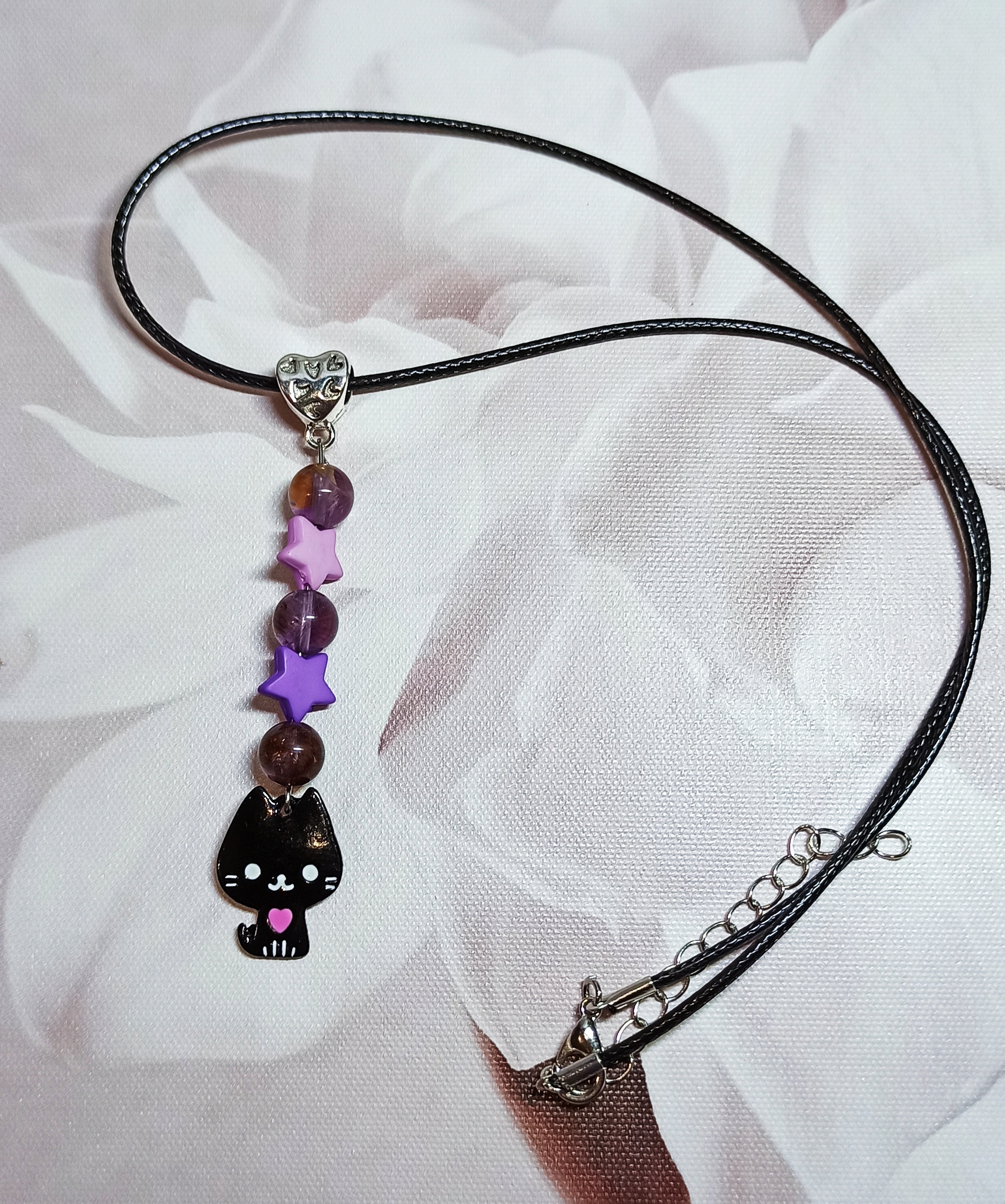 Collier Mon chat noir