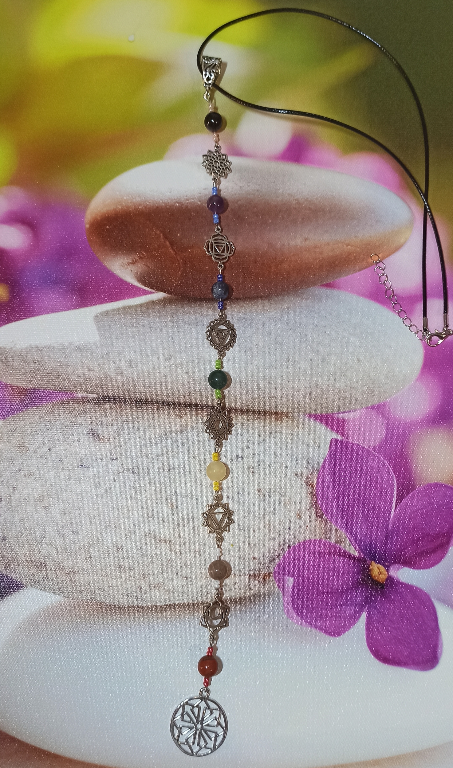 Collier Mes sept chakras