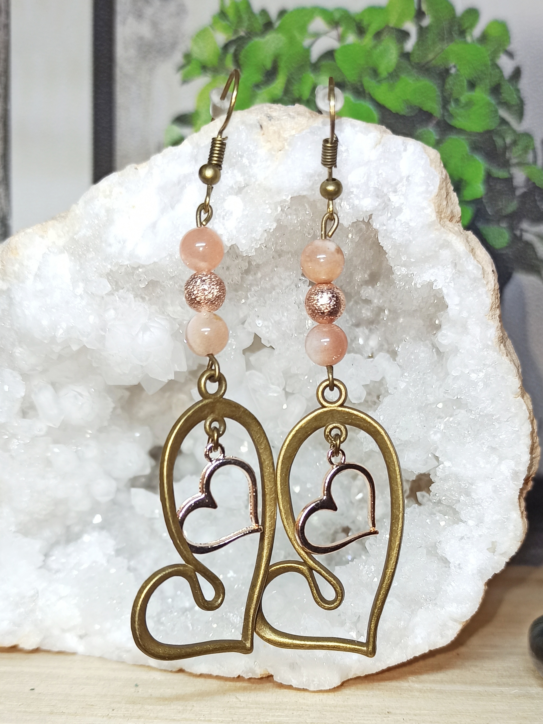 Boucles d\'oreilles Mes cœurs d\'amour