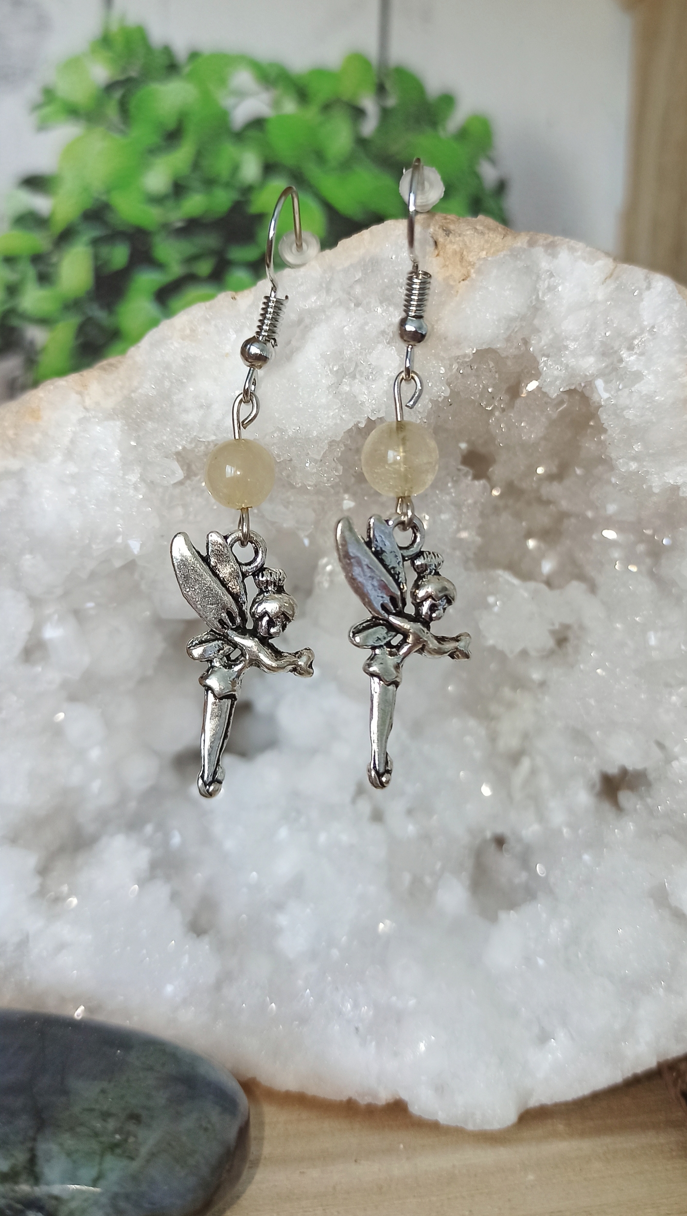 Boucles d\'oreilles Fée du printemps