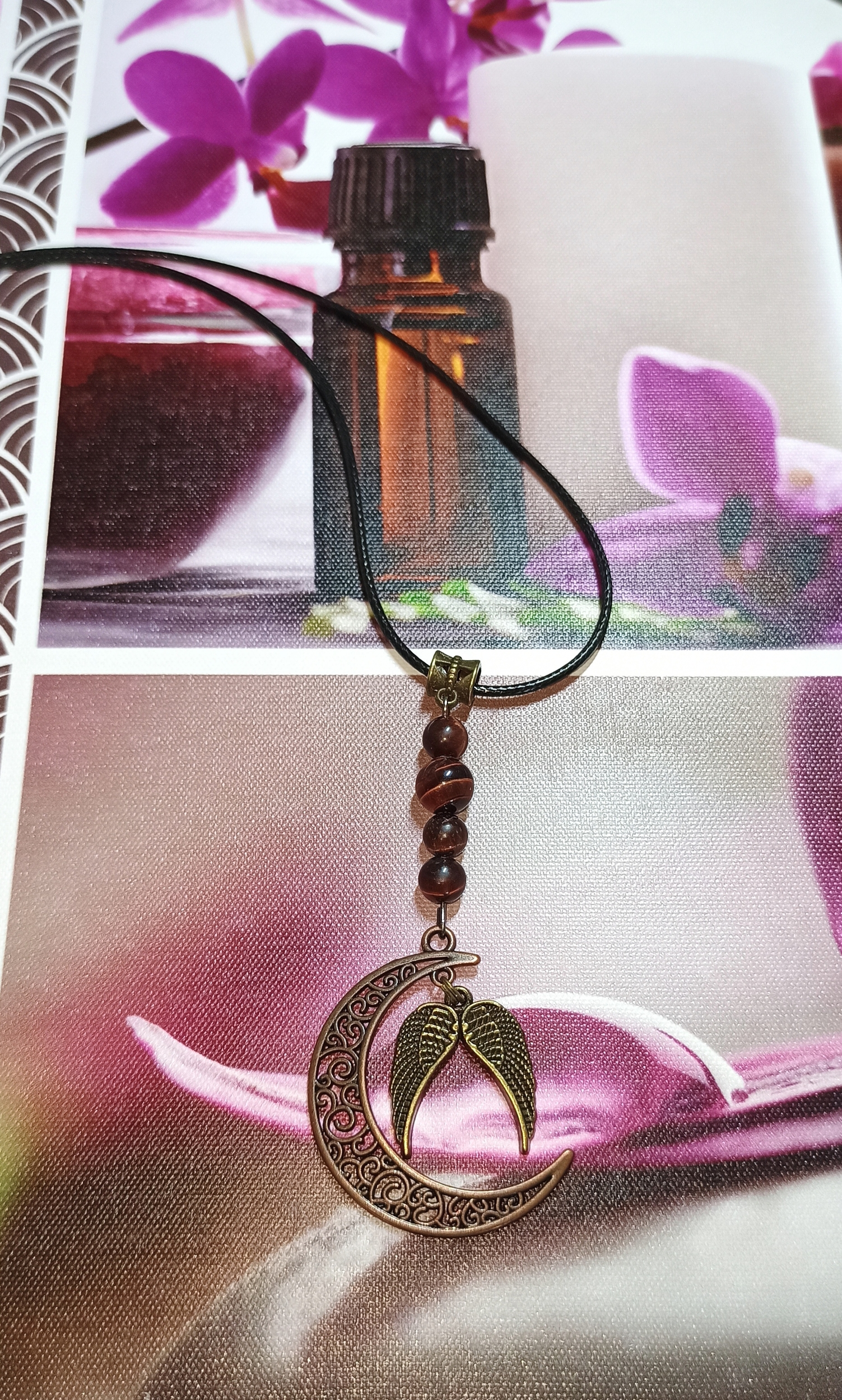 Collier Ma lune, mes ailes de courage