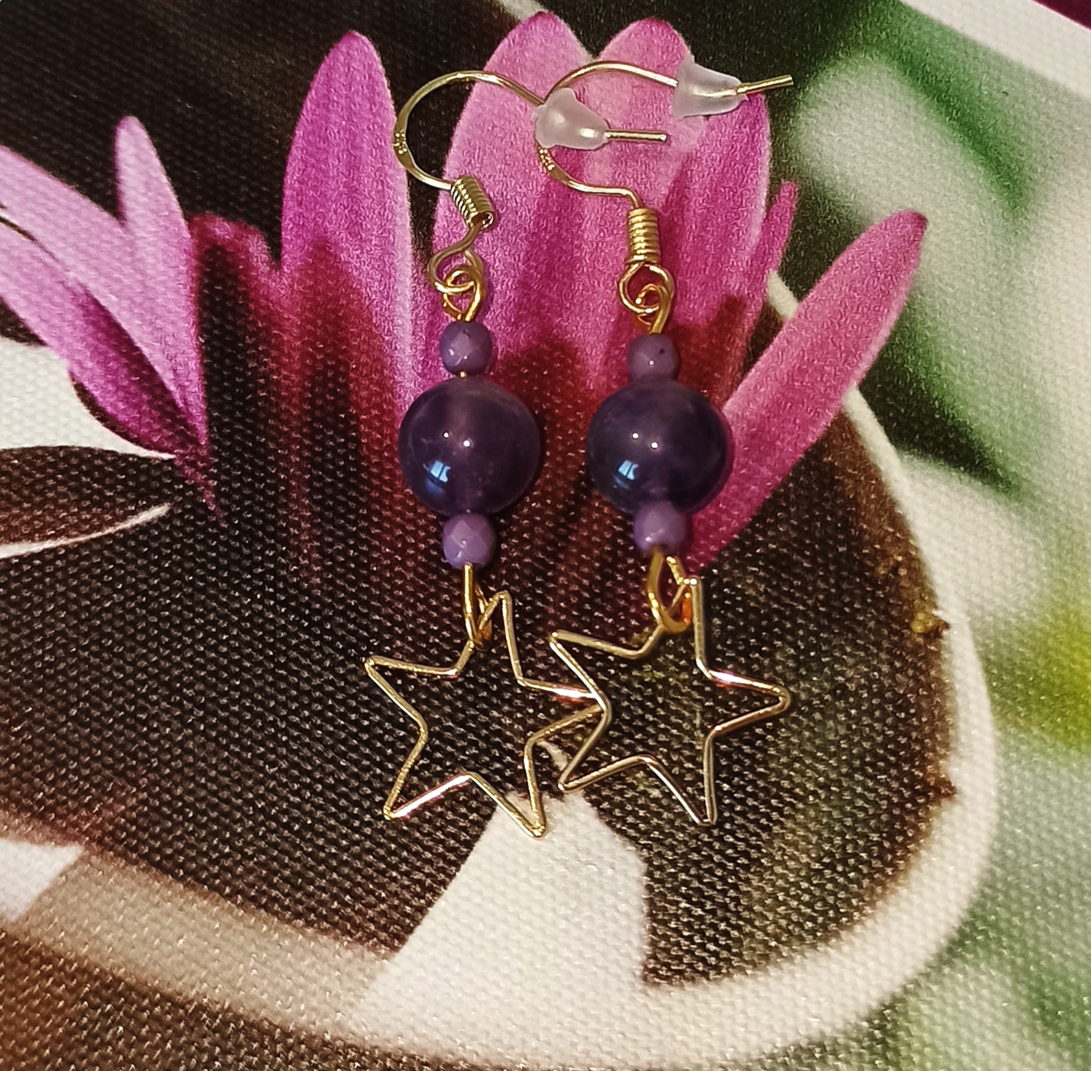 Boucles d\'oreilles Mon étoile positive