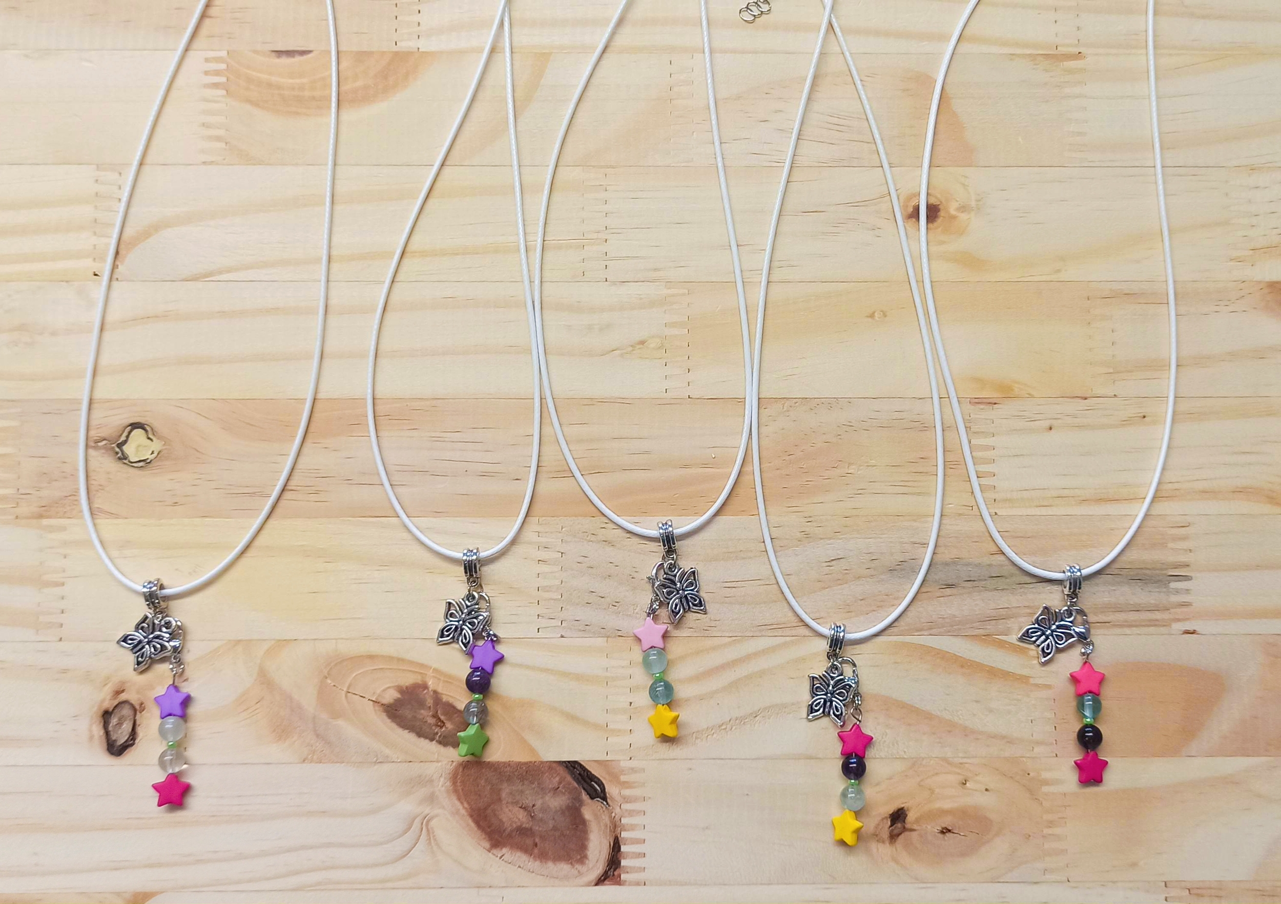 Collier Mon papillon étoilé