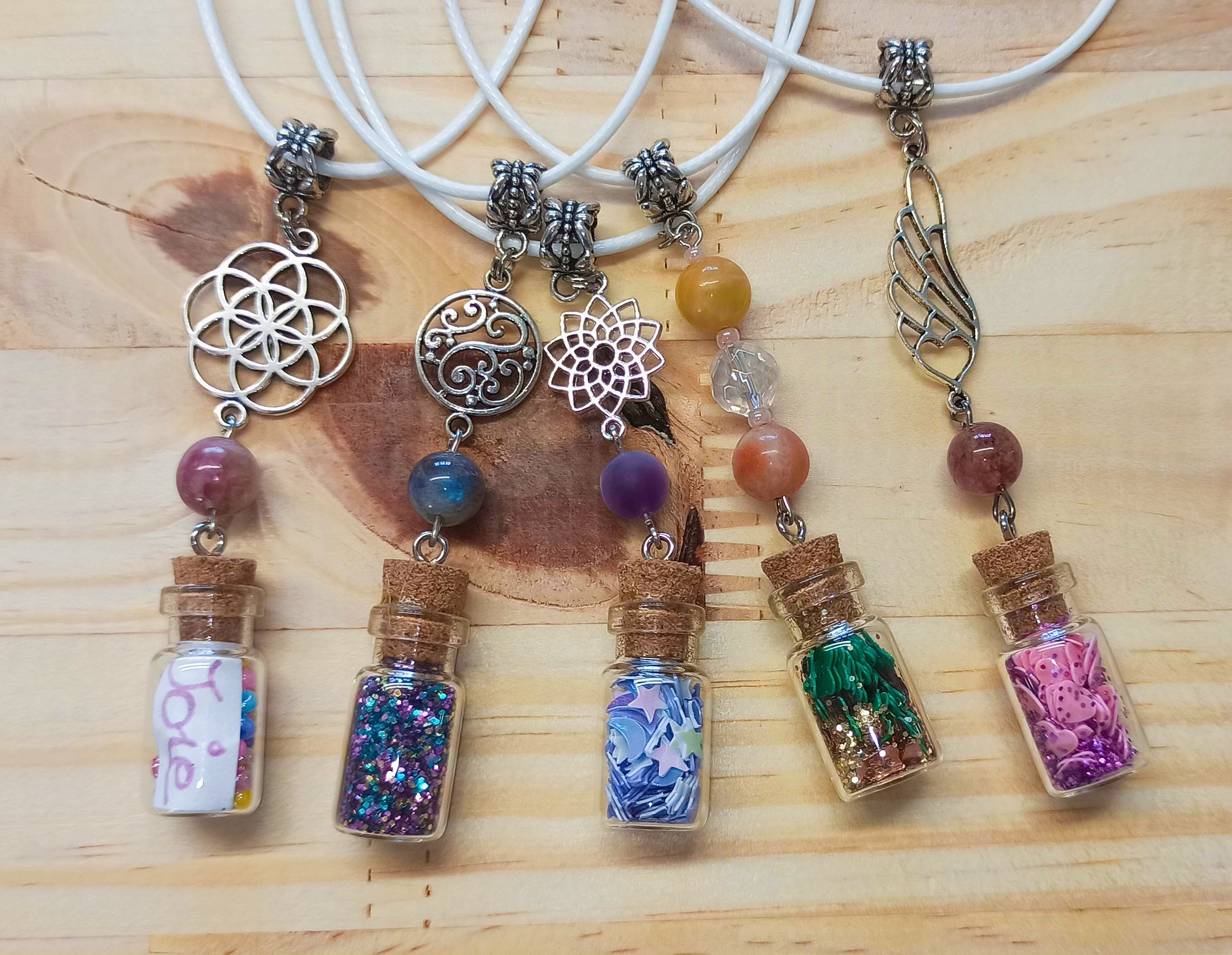 Collier Mon flacon du Bonheur