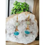 Boucles d'oreilles boule bleu amazonite.jpg1 - Copie