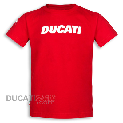 T-shirt Ducatiana rouge Enfant