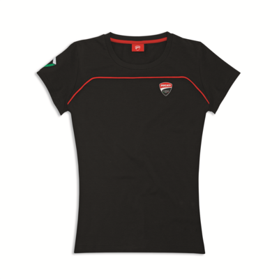 T-shirt Ducati Corse Speed Femme  Noir